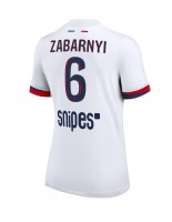 Paris Saint-Germain Illia Zabarnyi #6 Vieraspaita Naisten 2025-26 Lyhythihainen